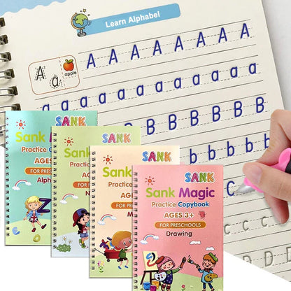 Set Cuaderno Magic Caligrafia Montessori